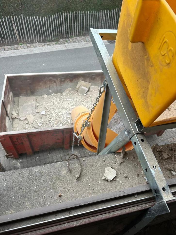 Stortkokers te koop, Bricolage & Construction, Bricolage & Rénovation Autre, Comme neuf, Enlèvement