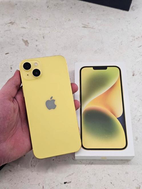 IPHONE 14 PLUS 5G 128GB YELLOW, Telecommunicatie, Mobiele telefoons | Hoesjes en Screenprotectors | Apple iPhone, Zo goed als nieuw