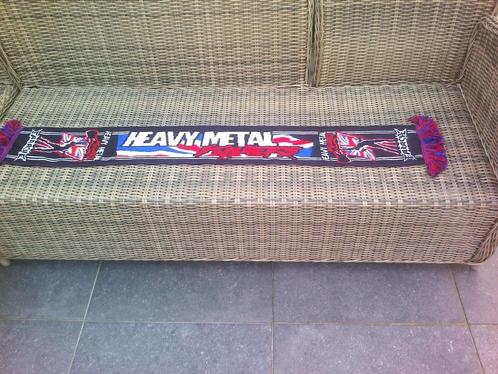 Sjaal Heavy Metal., Kleding | Heren, Mutsen, Sjaals en Handschoenen, Zo goed als nieuw, Sjaal, Ophalen of Verzenden