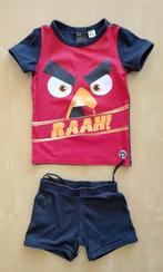 Shortama Angry Birds, maat 98/104, Kinderen en Baby's, Kinderkleding | Maat 98, Nacht- of Onderkleding, Gebruikt, H&M, Ophalen of Verzenden