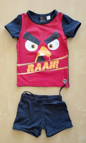 Shortama Angry Birds, maat 98/104  beschikbaar voor biedingen