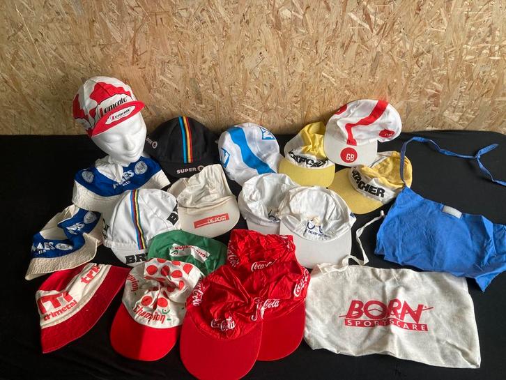Wielrennerspetjes, Kleding | Heren, Hoeden en Petten, Zo goed als nieuw, Ophalen of Verzenden