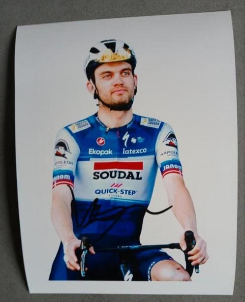Gesigneerde foto van Kasper Asgreen., Sport en Fitness, Wielrennen, Nieuw, Verzenden