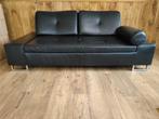 Zetel + poef, Huis en Inrichting, Zetels | Zetels, Ophalen, Gebruikt, 100 tot 125 cm, Tweepersoons