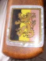 Une plaque rectangulaire  en plastique transparent, Plaque "Lion Flamand", Enlèvement ou Envoi