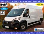 Fiat Ducato Multijet3 2.2 *L3H2*GARANTIE*CAMERA*AIRCO*140PK, Voorwielaandrijving, Testrit aan huis, Stof, 4 cilinders