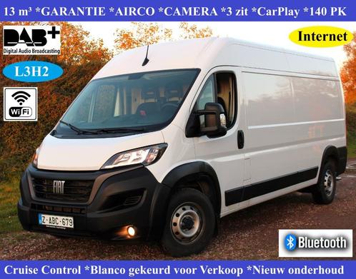 Fiat Ducato Multijet3 2.2 *L3H2*GARANTIE*CAMÉRA*CLIMATISATIO, Autos, Fiat, Entreprise, Achat, Ducato, ABS, Caméra de recul, Phares directionnels