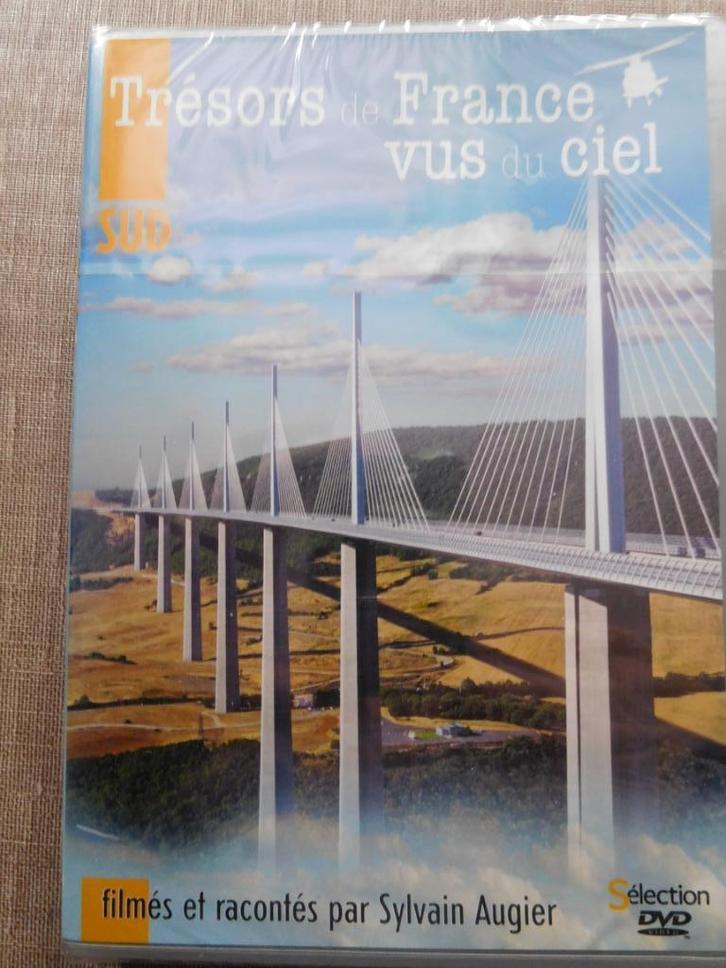 1 DVD Treasures of France vanuit de lucht gezien, Cd's en Dvd's, Dvd's | Documentaire en Educatief, Nieuw in verpakking, Ophalen of Verzenden