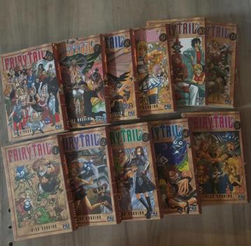Lot de 11 mangas fairytail numero 1 à 11  beschikbaar voor biedingen