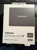 SAMSUNG T7 SSD 1TB NIEUW UITGEPAKT, Computers en Software, Harde schijven, Ophalen of Verzenden, Nieuw, 1TO, SSD