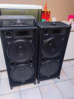 Geluidsboxen met versterker, Audio, Tv en Foto, Luidsprekerboxen, Ophalen, Zo goed als nieuw, 120 watt of meer
