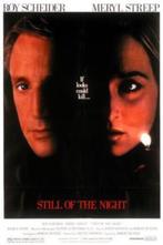 Origineel USA cinemaposter Still of the Night Roy Schreider, Ophalen of Verzenden, Zo goed als nieuw, Film- of Tv-bewerking