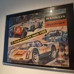 Vintage poster van Märklin Sprint, Verzamelen, Automerken, Motoren en Formule 1, Ophalen of Verzenden, Zo goed als nieuw, Auto's