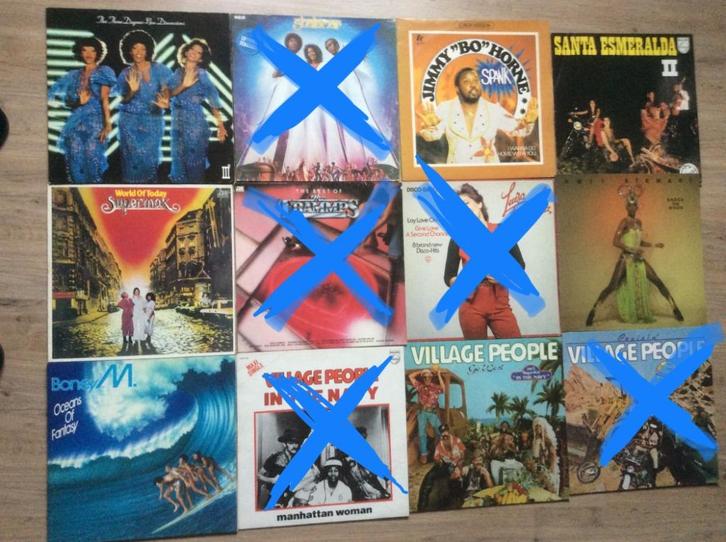 Disco Pop LP’s (vinyl) 5€/stuk, Cd's en Dvd's, Vinyl | Pop, 1960 tot 1980, Ophalen of Verzenden