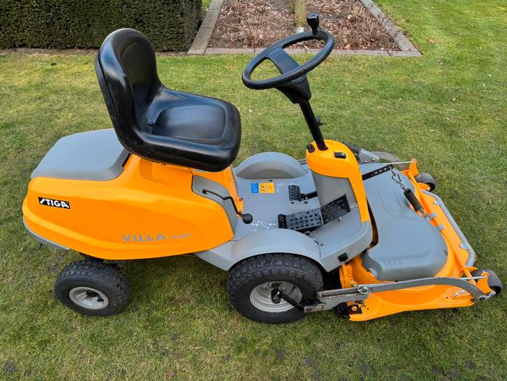 STIGA VILLA SILENT/ 85 CM NIEUW‼️COMBI MAAIDEK ZITMAAIER, Tuin en Terras, Hand-tuingereedschap, Zo goed als nieuw, Overige soorten
