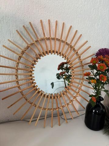 Rotan spiegel, Enlèvement, Neuf, 50 à 75 cm