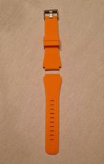 Strap-it silicone horlogeband oranje 22mm (new), Ophalen of Verzenden, Nieuw, Oranje