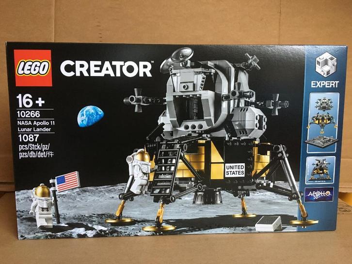 Creator 10266 Atterrisseur lunaire Apollo 11 de la NASA, Enfants & Bébés, Jouets | Duplo & Lego, Neuf, Lego, Ensemble complet
