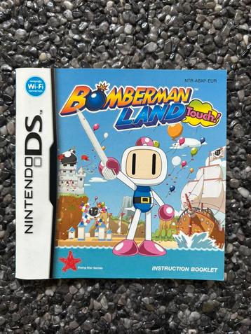 Bomberman Land Touch (DS) - Manuel, Enlèvement, Comme neuf
