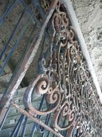 balustrade ijzer / gietijzer uit afbraak balkon van kasteel, Enlèvement, Utilisé, Fer, Clôture ornementale