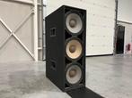 Sound Projects SP3-15 3x15" powered sub, Gebruikt, Ophalen of Verzenden, Subwoofer, 120 watt of meer