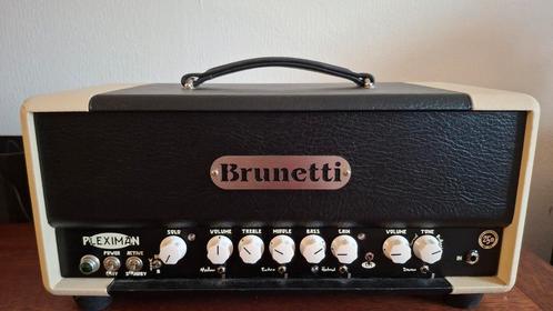 SUPERKOOPJE BRUNETTI PLEXIMAN HEAD, Muziek en Instrumenten, Versterkers | Bas en Gitaar, Zo goed als nieuw, Ophalen