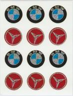 Modelbouw sponser metallic stickervel [BMW, Mercedes] #9, Verzamelen, Verzenden, Nieuw