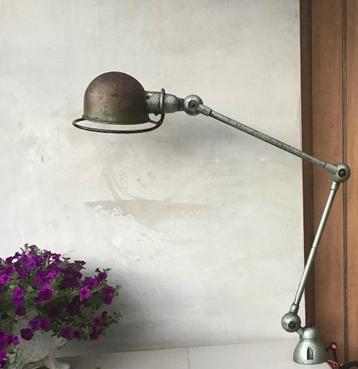 Stoere industriële Jieldé tafel-/wandlamp, Enlèvement ou Envoi