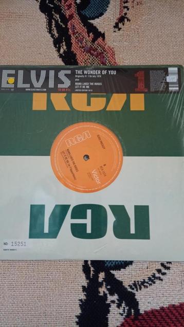 Elvis 10inch the wonder of you (nieuw+sealed).  beschikbaar voor biedingen
