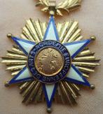 ACADEMIE EUROPEENNE DES ARTS - CROIX DE CHEVALIER, Verzenden, Overige soorten, Lintje, Medaille of Wings