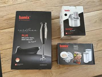 Bamix CORDLESS PLUS + Toebehoren MET GARANTIE beschikbaar voor biedingen