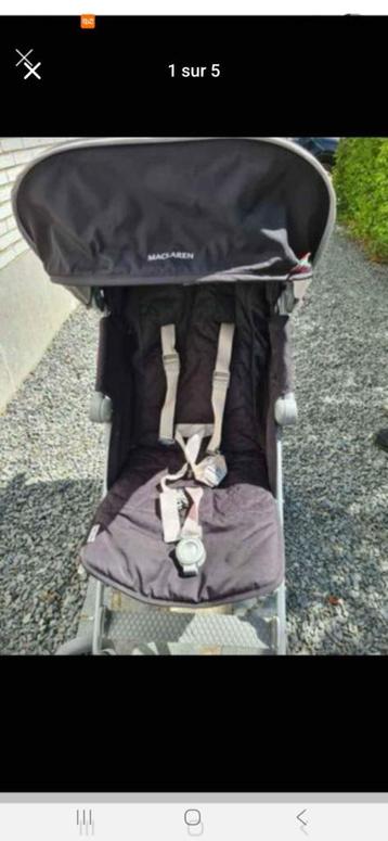 Maclaren wandelwagen met wandelstok beschikbaar voor biedingen