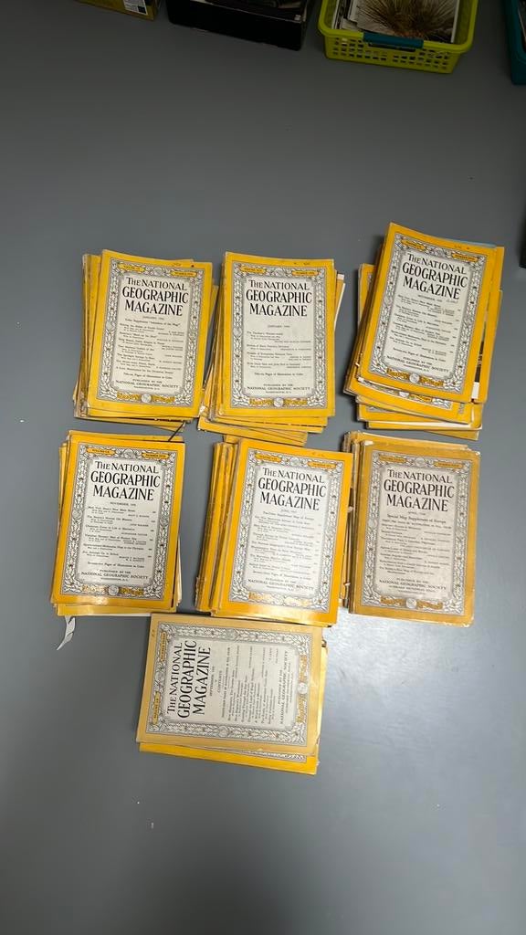 70 National Geographic jaren 50, Ophalen, Gelezen