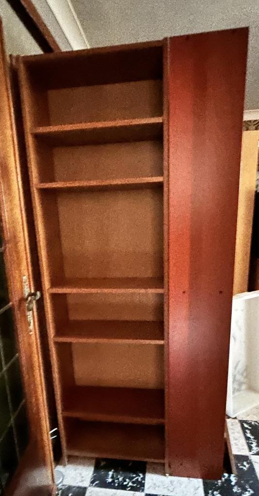 Ikea billy kasten - 60/80x28x202 - eik/rood, Maison & Meubles, Armoires | Bibliothèques, Utilisé, 50 à 100 cm, 200 cm ou plus