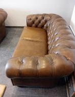 3 zit chesterfield zetel in goede staat, Huis en Inrichting, Ophalen, Zo goed als nieuw