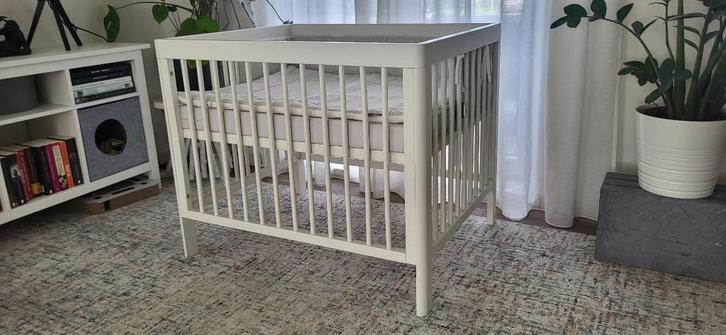 Kinderbox Troll, Kinderen en Baby's, Babyparken, Gebruikt, Rechthoekig, In hoogte verstelbaar, Boxkleed, Ophalen