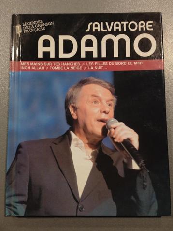 CD + Boek Légendes de la Chanson Française Salvatore Adamo
