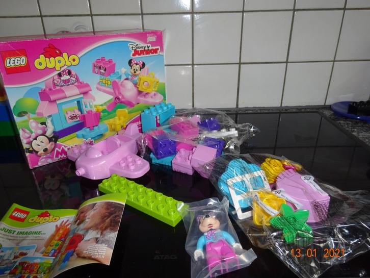 Duplo 10830 - Minnie's Theehuisje*NIEUW*VOLLEDIG*, Kinderen en Baby's, Speelgoed | Duplo en Lego, Nieuw, Duplo, Complete set, Ophalen of Verzenden