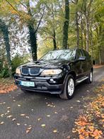 Bmw x5 2004, Auto's, BMW, Automaat, Zwart, Leder, 5 deurs
