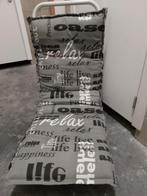 2 mooie stoelkussens nog nieuw lengte 1m16 breed 46, Tuin en Terras, Ophalen