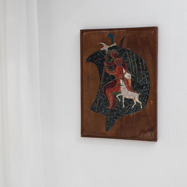 Keramisch Wandkunstwerk van Matteo Limongelli, Huis en Inrichting, Woonaccessoires | Wanddecoraties, Gebruikt, Verzenden