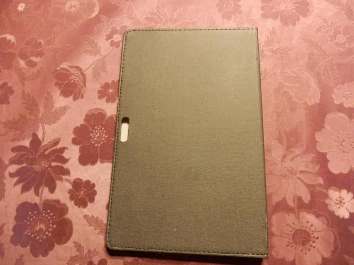 (39)- housse tablette grise, Informatique & Logiciels, Housses pour tablettes, Comme neuf, Protection faces avant et arrière, Enlèvement ou Envoi