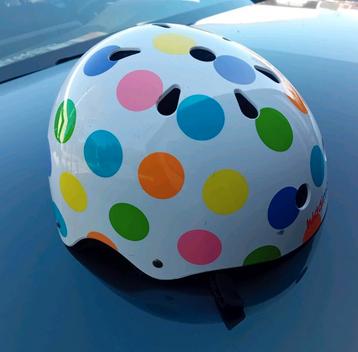 Fietshelm - helm meisje Kiddimoto NIEUWPRIJS 39,90€  beschikbaar voor biedingen