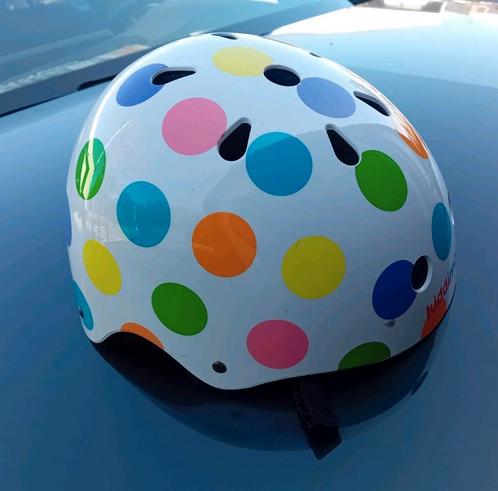 Fietshelm - helm meisje Kiddimoto NIEUWPRIJS 39,90€, Fietsen en Brommers, Fietsaccessoires | Fietshelmen, Zo goed als nieuw, Meisje