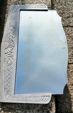 ancien miroir allongé patiné gris clair, Maison & Meubles, Accessoires pour la Maison | Miroirs