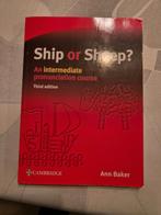 Ship or scheep? - Cambridge (Neuwstaat), Enlèvement ou Envoi, Neuf, Enseignement supérieur, Ann Baker