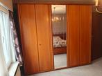 Kleerkast in kerselaar (vol hout), Huis en Inrichting, Ophalen, 200 cm of meer, Zo goed als nieuw, 200 cm of meer