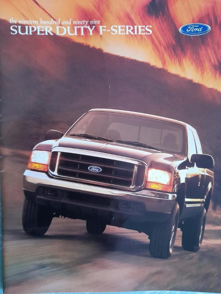 Brochure de la Ford USA Série F 3/1998, Livres, Autos | Brochures & Magazines, Comme neuf, Ford, Envoi