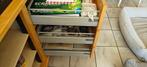 Aquarium met onderstel en kast (L200 x H60 x D70), Ophalen, Gebruikt, Leeg aquarium