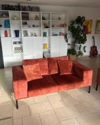 2 zetels vintage velvet slots, Huis en Inrichting, Ophalen, 125 cm of meer, Vintage, Zo goed als nieuw